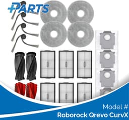 Roborock Qrevo CurvX Onderhoudsset (Plus.Parts® alternatief voor 8.02.0388) — thumbnail 1