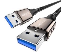 USB 3.0 A naar A Kabel - Hoge Snelheidsoverdracht voor Externe Harde Schijven en USB Apparaten