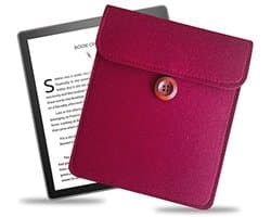 Vilt Sleeve voor 7" E-Readers - Beschermende E-Book Tas in Rood