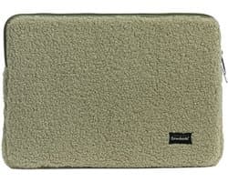 Bombata Teddy Laptop Sleeve - Laptop Hoes geschikt voor 15 / 15.6 / 16 inch Laptops - Groen
