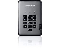 iStorage diskAshur PRO2 1000GB Zwart, Grafiet externe harde schijf