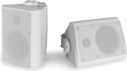 Buiten speakers - Geluidsinstallatie met 2 outdoor speakers en versterker met Bluetooth - Perfect voor overkapping, badkamer, sauna, etc. - Wit — thumbnail 5