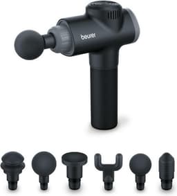 Beurer MG 180 Massage Gun - Massageapparaat - Triggerpoints - 4 Intensiteitsniveaus - Tot 3.200 impulsen per minuut - 6 Opzetstukken - Tot 3 uur draadloos gebruik - 3 Jaar garantie — thumbnail 1