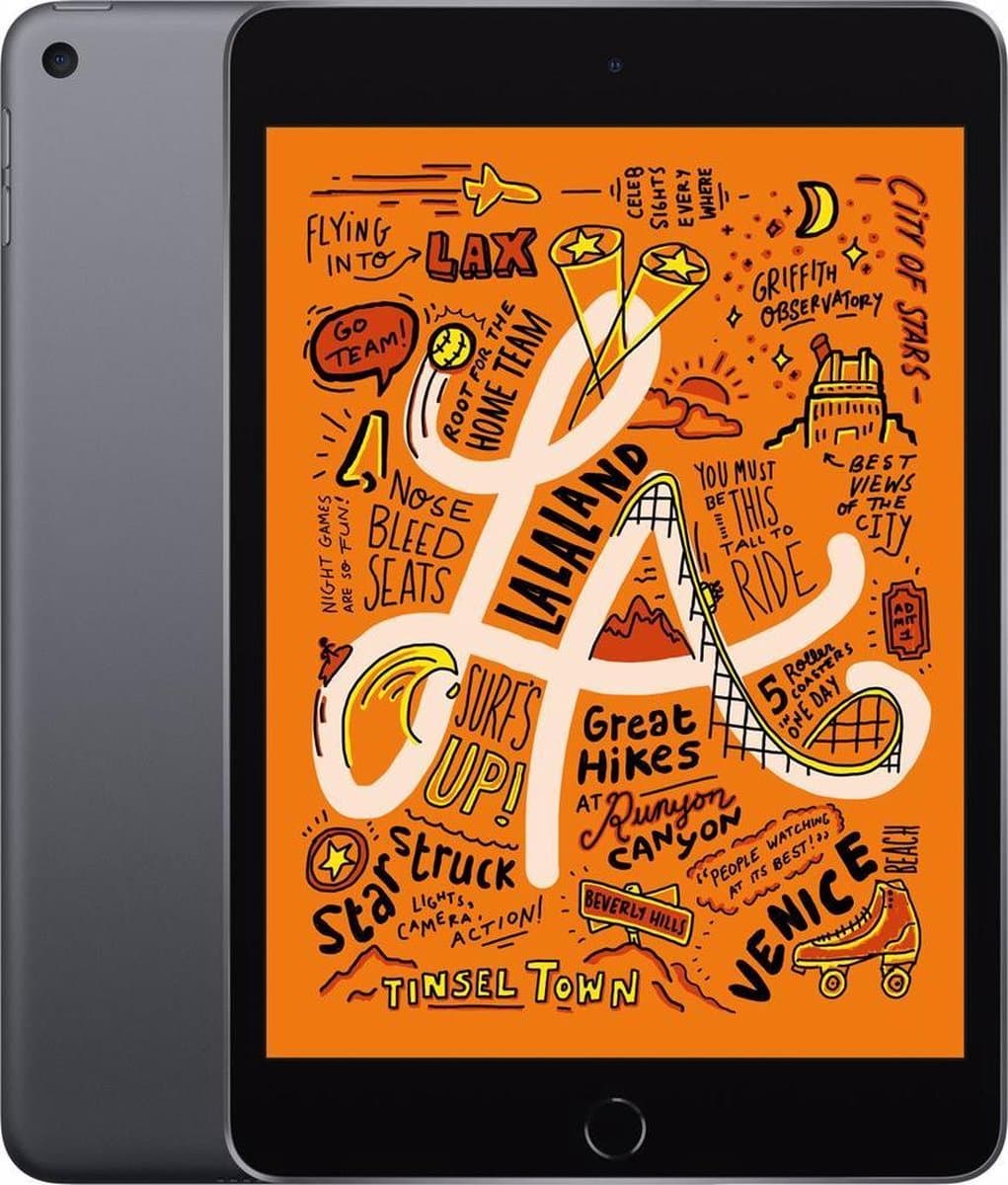 Apple iPad Mini (2019) - 7.9 inch - WiFi - 256GB - Spacegrijs - 5e generatie — afbeelding 1