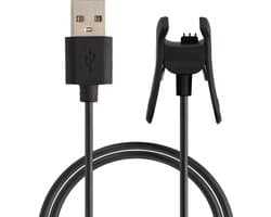 kwmobile USB-oplaadkabel geschikt voor Garmin vivosmart 4 kabel - Laadkabel voor smartwatch - in zwart