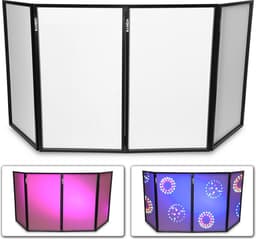 Vonyx DB2 vouwbaar DJ-Scherm 120 x 70 cm — thumbnail 1