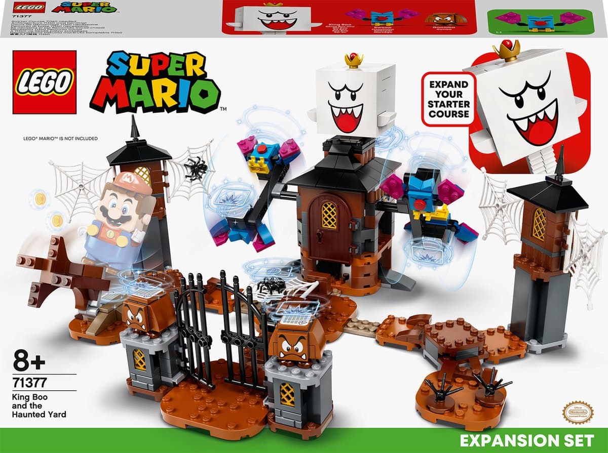 LEGO Super Mario Uitbreidingsset: King Boo en de spooktuin 71377 — afbeelding 1