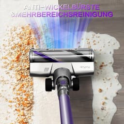 40.000 Pa-500 W Draadloze Elektrische Stofzuiger - Borstelloze Motor - 11 Liter Capaciteit - 6 in 1 - Touchscreen - Tapijten en Vloeren — thumbnail 4