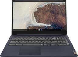 Lenovo IdeaPad 3 Chrome 15IJL6 Intel® Celeron® N N4500 Chromebook 39,6 cm (15.6") Full HD 8 GB LPDDR4x-SDRAM 128 GB eMMC Wi-Fi 6 (802.11ax) ChromeOS Engels Blauw — thumbnail 1