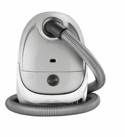 Nilfisk One Licht Grijs LGRPC13 – Compacte stofzuiger met zak, HEPA 13-filter, instelbare zuigkracht, parketborstel en complete accessoireset — thumbnail 2