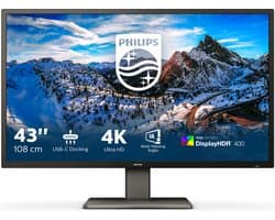 Monitor Philips 439P1/00 43" 4K Ultra HD LED — thumbnail 1