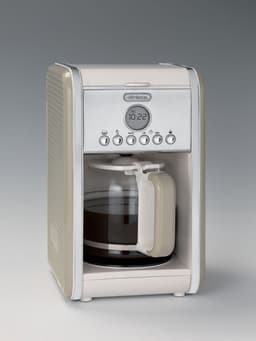 Ariete 1342/03 - Vintage koffiezetter - tot 12 kops - 24 uurs timer - warmhoudplaat - Beige — thumbnail 4
