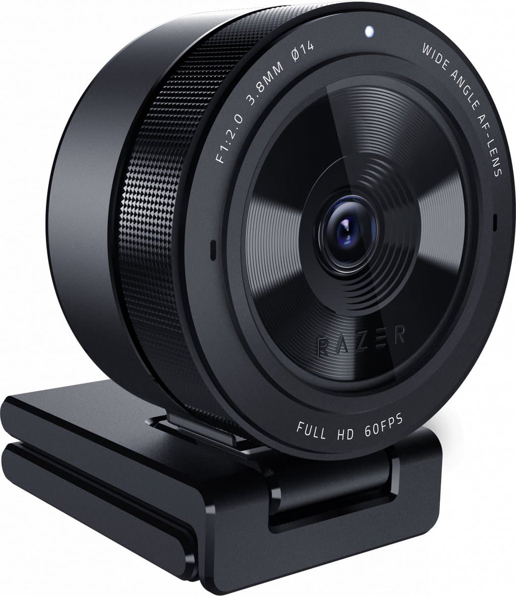 Razer Kiyo Pro USB - USB 3.0 Webcam - Full HD / 60 FPS - Groothoeklens - Zwart — afbeelding 1