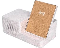 BLUETOOTH-SPEAKER MET DRAADLOZE OPLADER