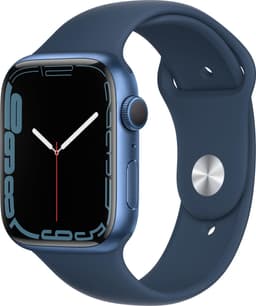 Apple Watch Series 7 OLED 45 mm Blauw GPS — thumbnail 2