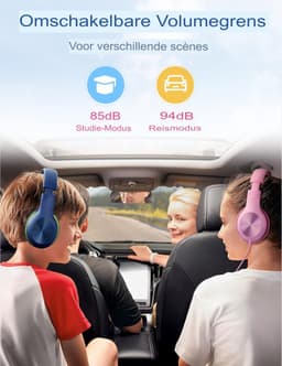Velox Koptelefoon Kinderen Met Draad - Koptelefoon Kinderen Vanaf 2 Jaar — thumbnail 4
