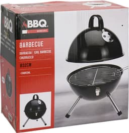 Van der Meulen Kogelbarbecue - Zwarte BBQ van 32 cm — thumbnail 2