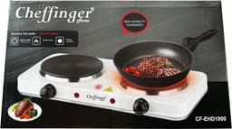 Cheffinger Cf-Ehd1000: 1000W Elektrische Kookplaat - Dubbel — thumbnail 4