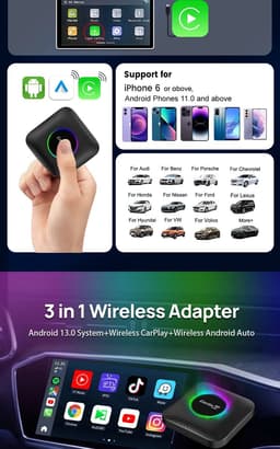 Carlinkit T-Box Ambient CarPlay | 8GB + 128GB | Netflix & Youtube — thumbnail 4