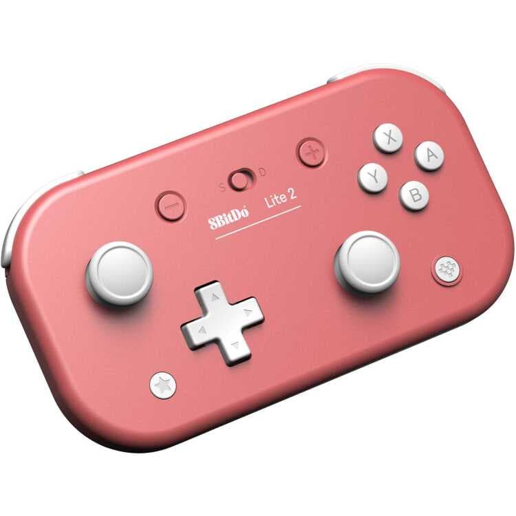 8BitDo Lite 2 Pink gamepad — afbeelding 1