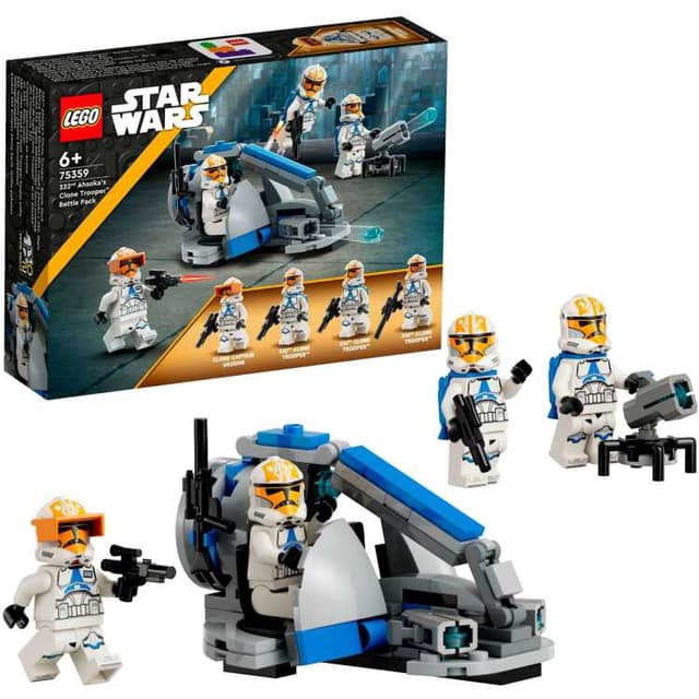 LEGO Star Wars - 332nd Ahsoka's Clone Trooper Battle Pack Constructiespeelgoed