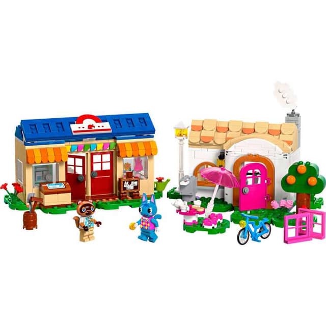 LEGO Animal Crossing - Nooks hoek en Rosies huis Constructiespeelgoed