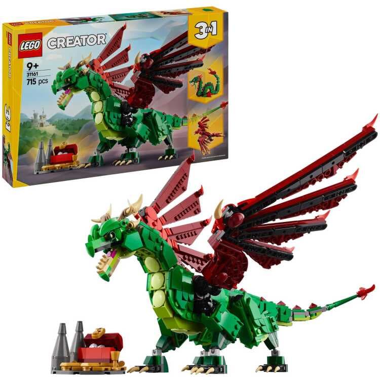 LEGO Creator 3-in-1 - Middeleeuwse draak Constructiespeelgoed — afbeelding 1