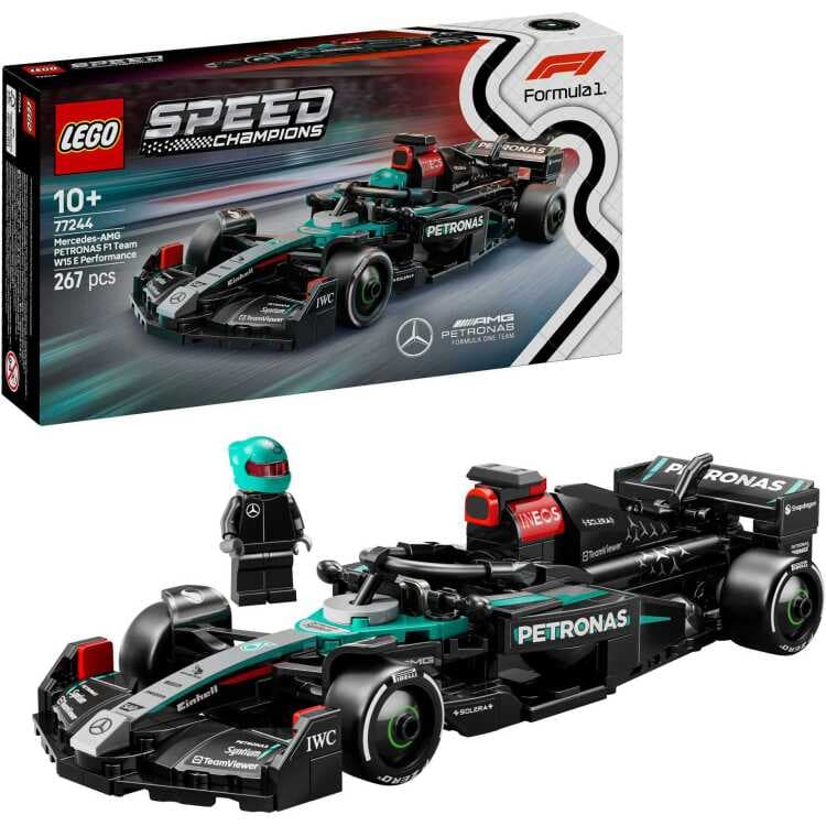 LEGO Speed Champions - Mercedes-AMG F1 W15 racewagen Constructiespeelgoed — afbeelding 1