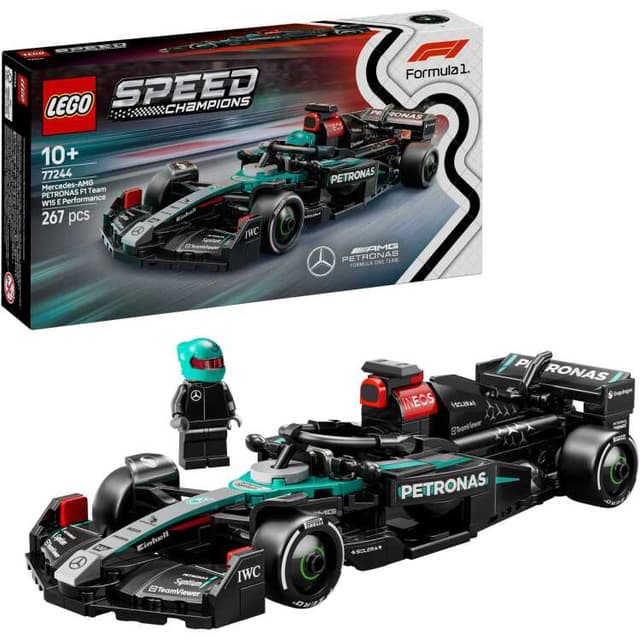 LEGO Speed Champions - Mercedes-AMG F1 W15 racewagen Constructiespeelgoed