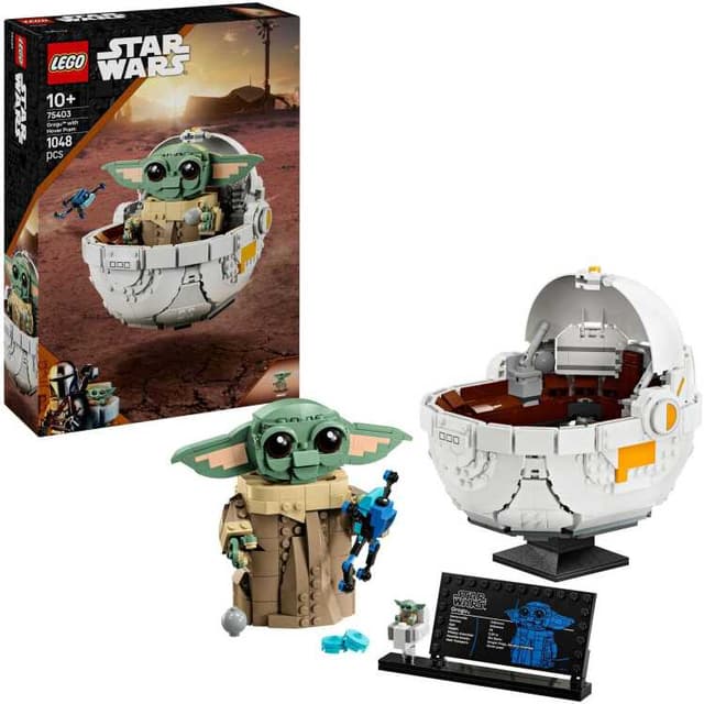 LEGO Star Wars - Grogu met zweefkinderwagen Constructiespeelgoed