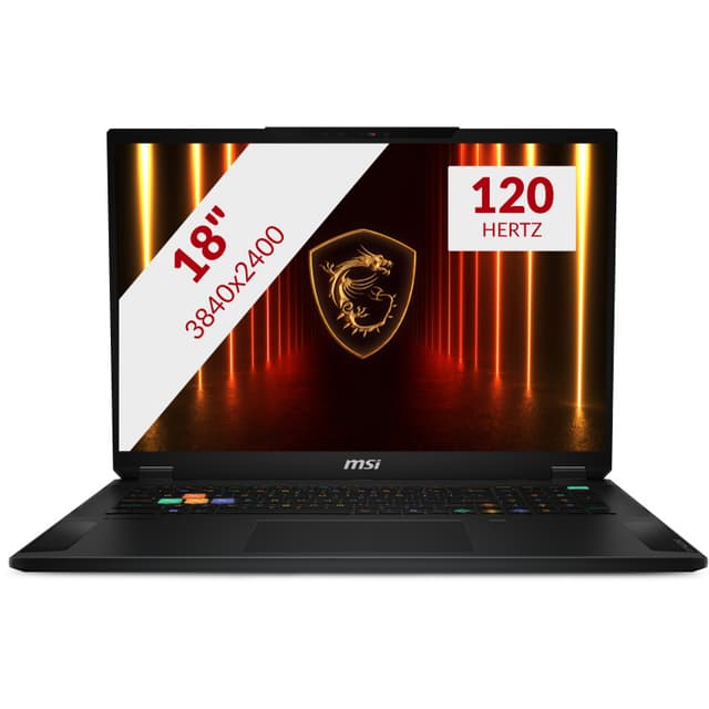 MSI Stealth 18 HX AI A2XWIG-018NL 18'' gaming laptop
