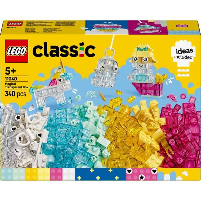 LEGO Classic - Magische transparante doos Constructiespeelgoed
