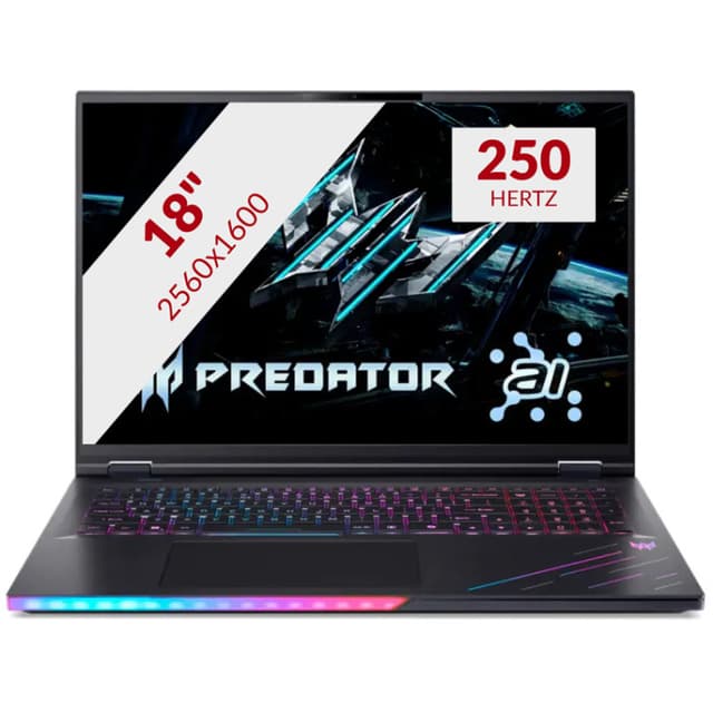 Acer Predator Helios 18 AI PH18-73-95WR 18'' gaming laptop
