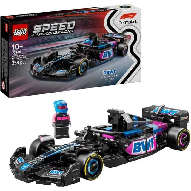 LEGO Speed Champions - BWT Alpine F1 Team A524 racewagen Constructiespeelgoed