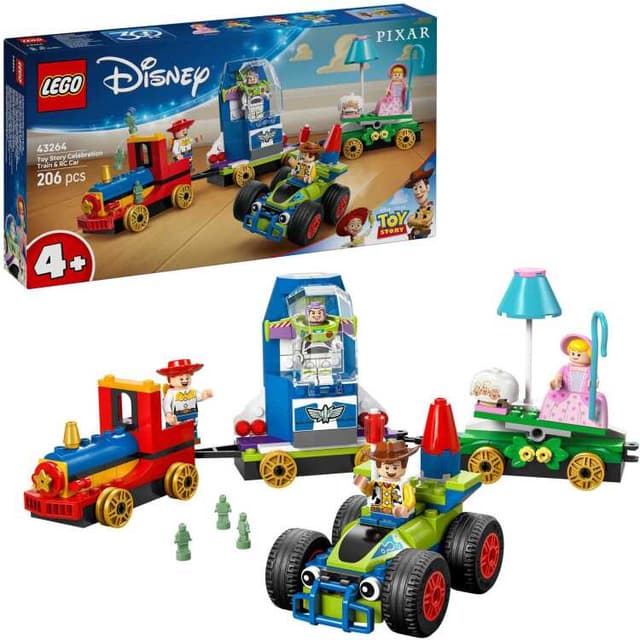LEGO Disney - Toy Story feesttrein en RC auto Constructiespeelgoed