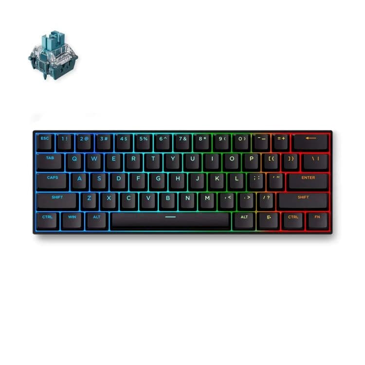 MCHOSE Ace 60 Pro Hall Effect Magnetic Switch Gaming Keyboard gaming toetsenbord — afbeelding 1