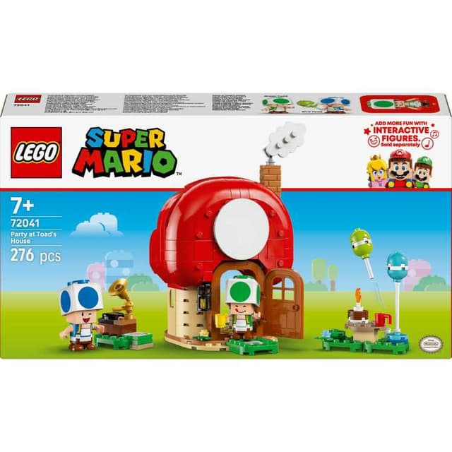 LEGO Super Mario - Toads huisfeestje Constructiespeelgoed