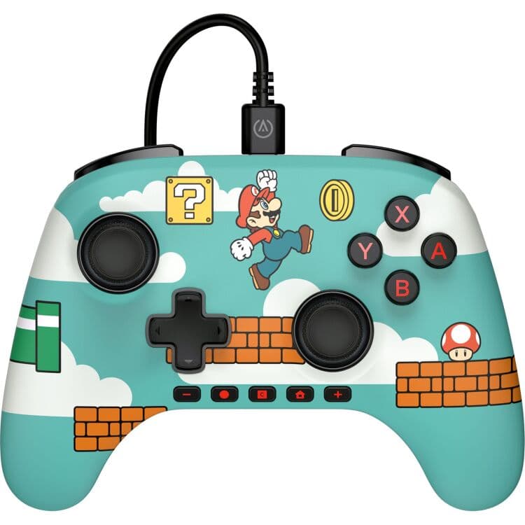 PowerA Advantage bedrade controller voor Nintendo Switch 2 - Mario-tijd gamepad — afbeelding 1