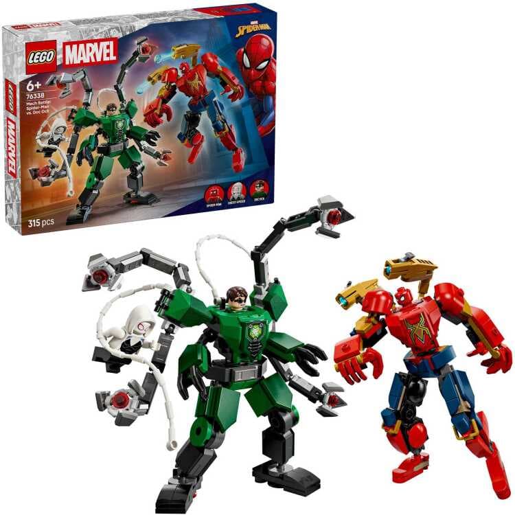 LEGO Marvel - Mechaduel: Spider-Man vs. Doc Ock Constructiespeelgoed — afbeelding 1