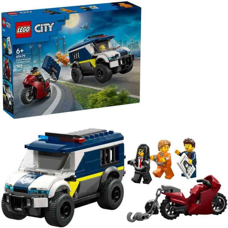 LEGO City - Politie gevangenentransport Constructiespeelgoed — afbeelding 1