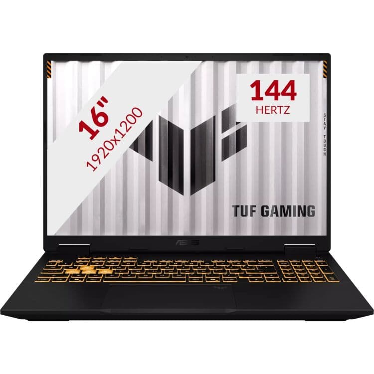 ASUS TUF Gaming FX610JM-TU120W 16'' gaming laptop — afbeelding 1