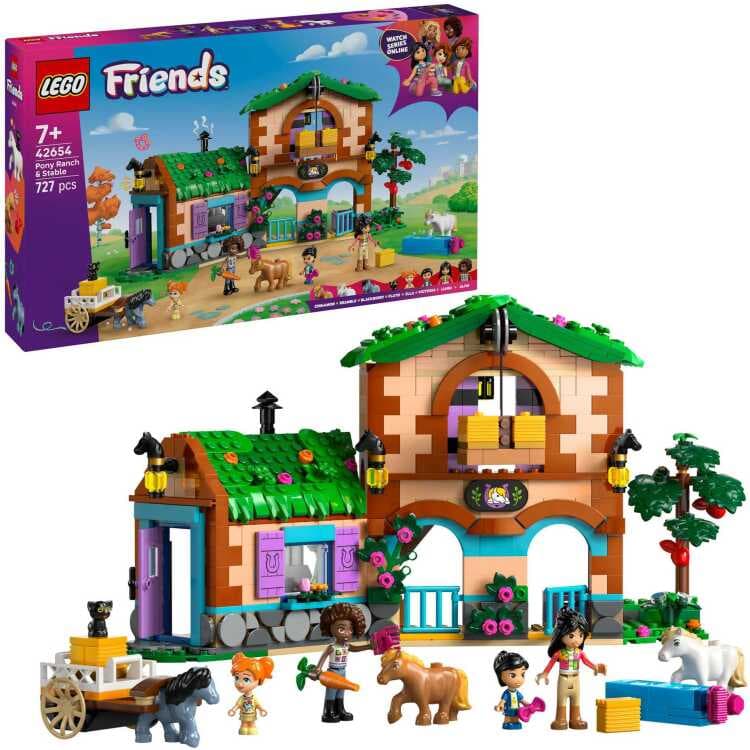LEGO Friends - Ponyboerderij en stal Constructiespeelgoed — afbeelding 1