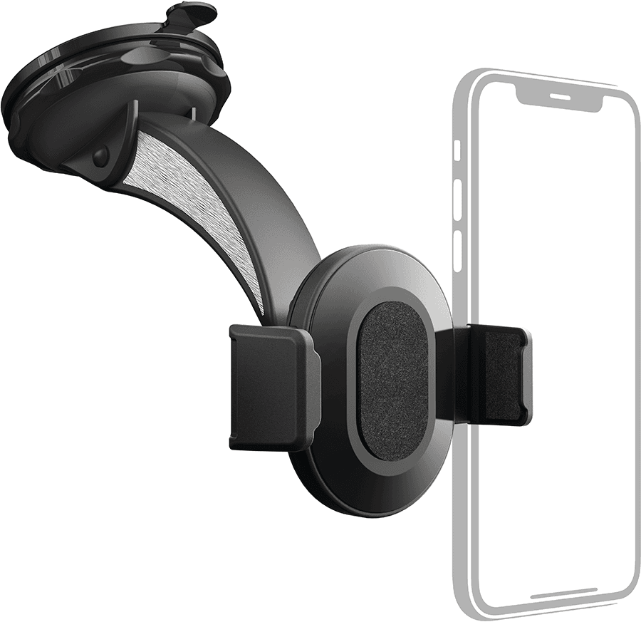 HAMA 201513 Smartphonehouder Move, met zuignap — afbeelding 1