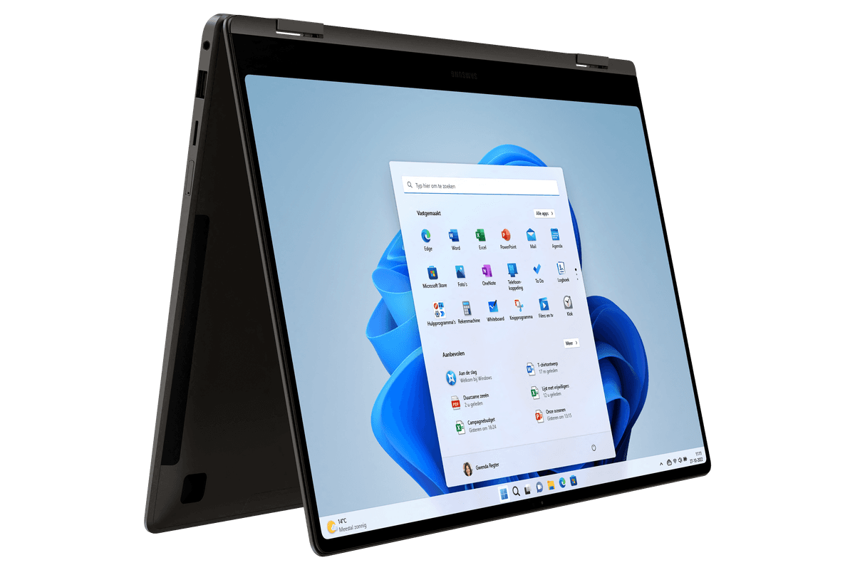SAMSUNG Galaxy Book3 Pro 360 Grijs - 16.0 inch - Intel Core i7 - 16 GB - 1 TB — afbeelding 1