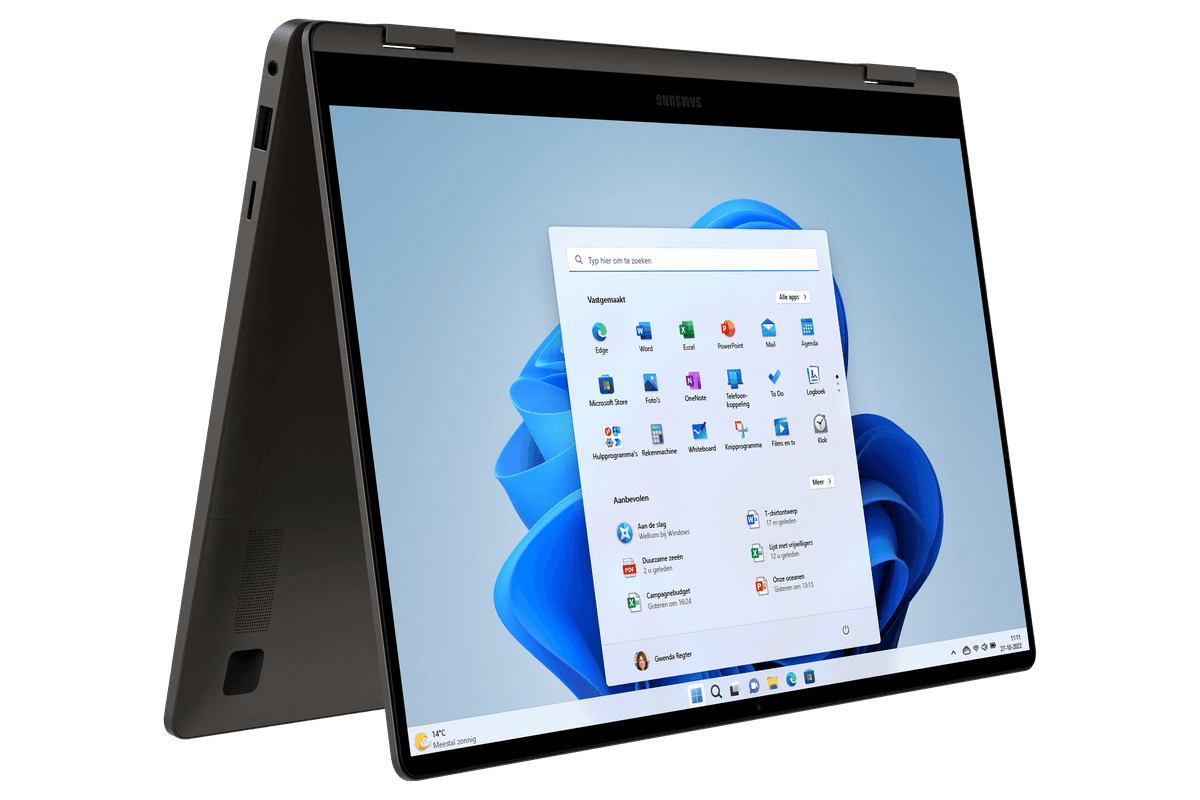 SAMSUNG Galaxy Book3 360 Grijs - 15.6 inch - Intel Core i7 - 16 GB - 512 GB — afbeelding 1