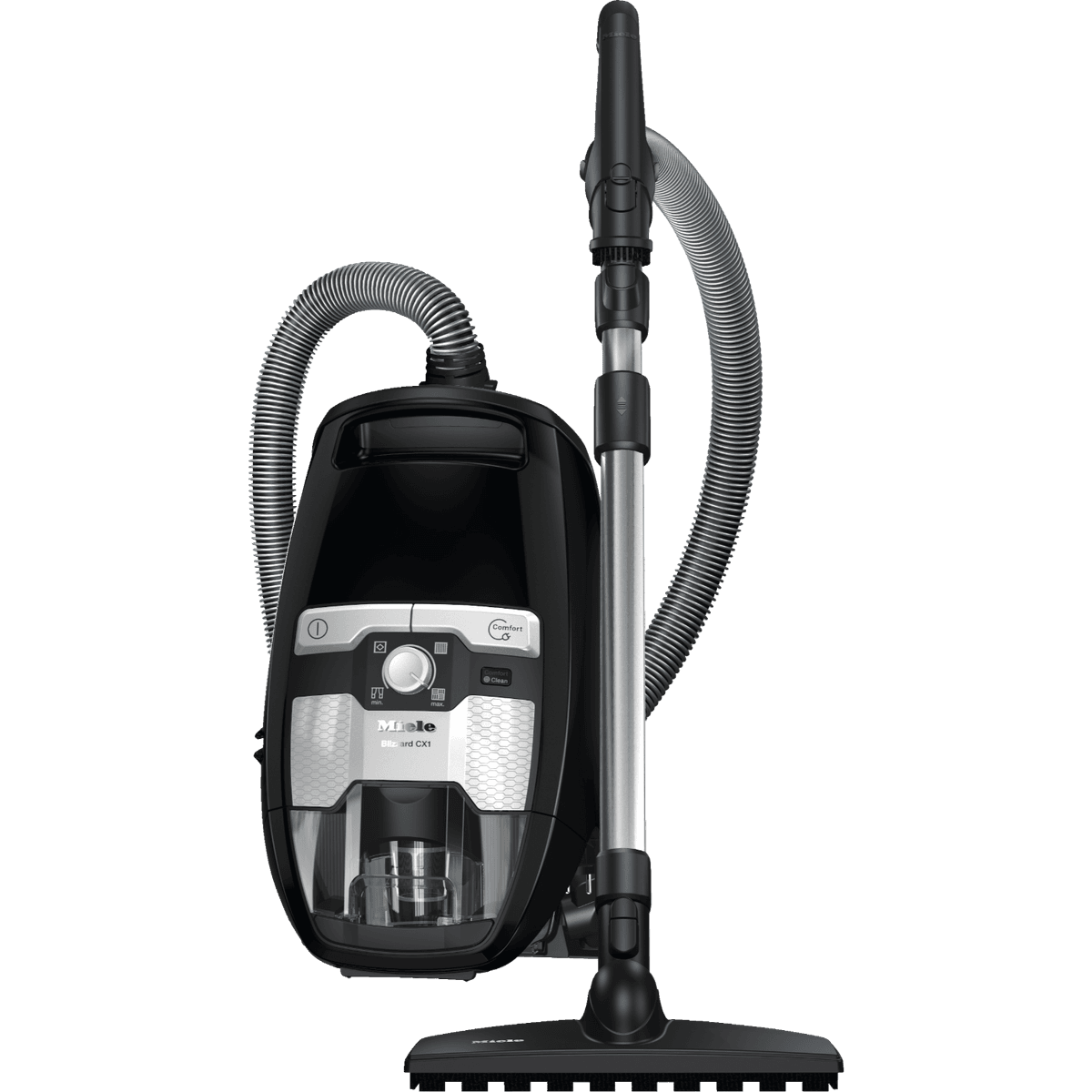 MIELE Blizzard CX1 Parquet Flex PowerLine - Stofzuiger - Met Zakloze technologie - Zwart — afbeelding 1