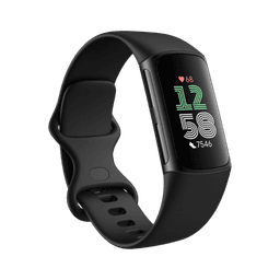 FITBIT Charge 6 Obsidiaan/Zwart