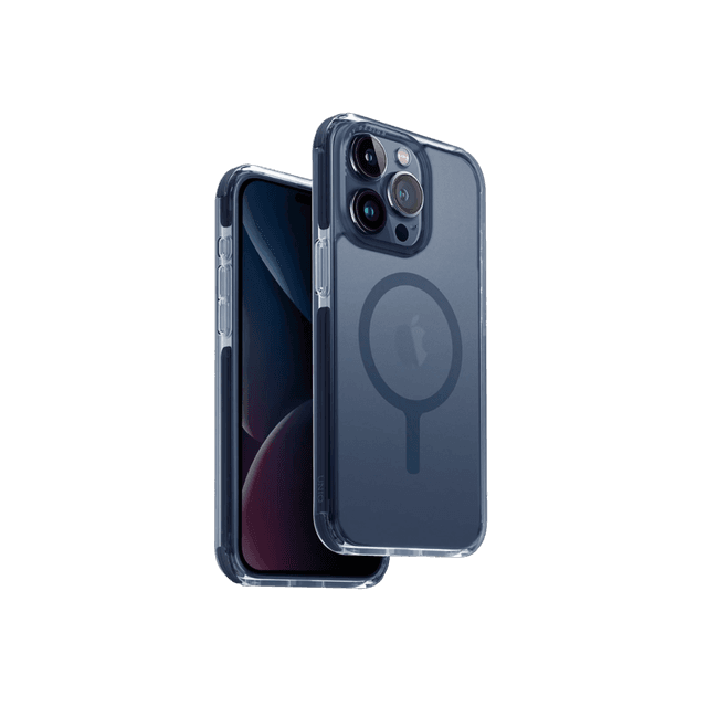UNIQ Combat MagSafe-hoesje voor Apple iPhone 15 Pro Max Blauw