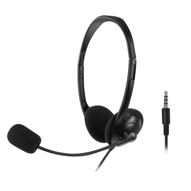 ACT AC9330 On-ear Bedrade hoofdtelefoon Zwart