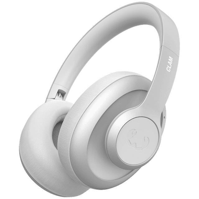 FRESH 'N REBEL Clam Ace met 3HP4300IG Over-ear Draadloze hoofdtelefoon Met Noise-cancelling Wit